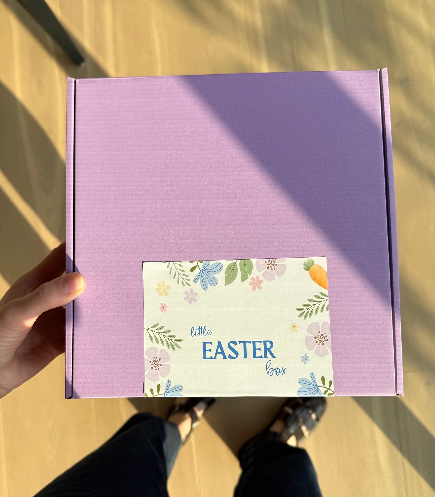 Easter Cookie Box Morada